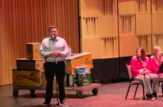 Nye instrumenter til Saltvern Skolekorps