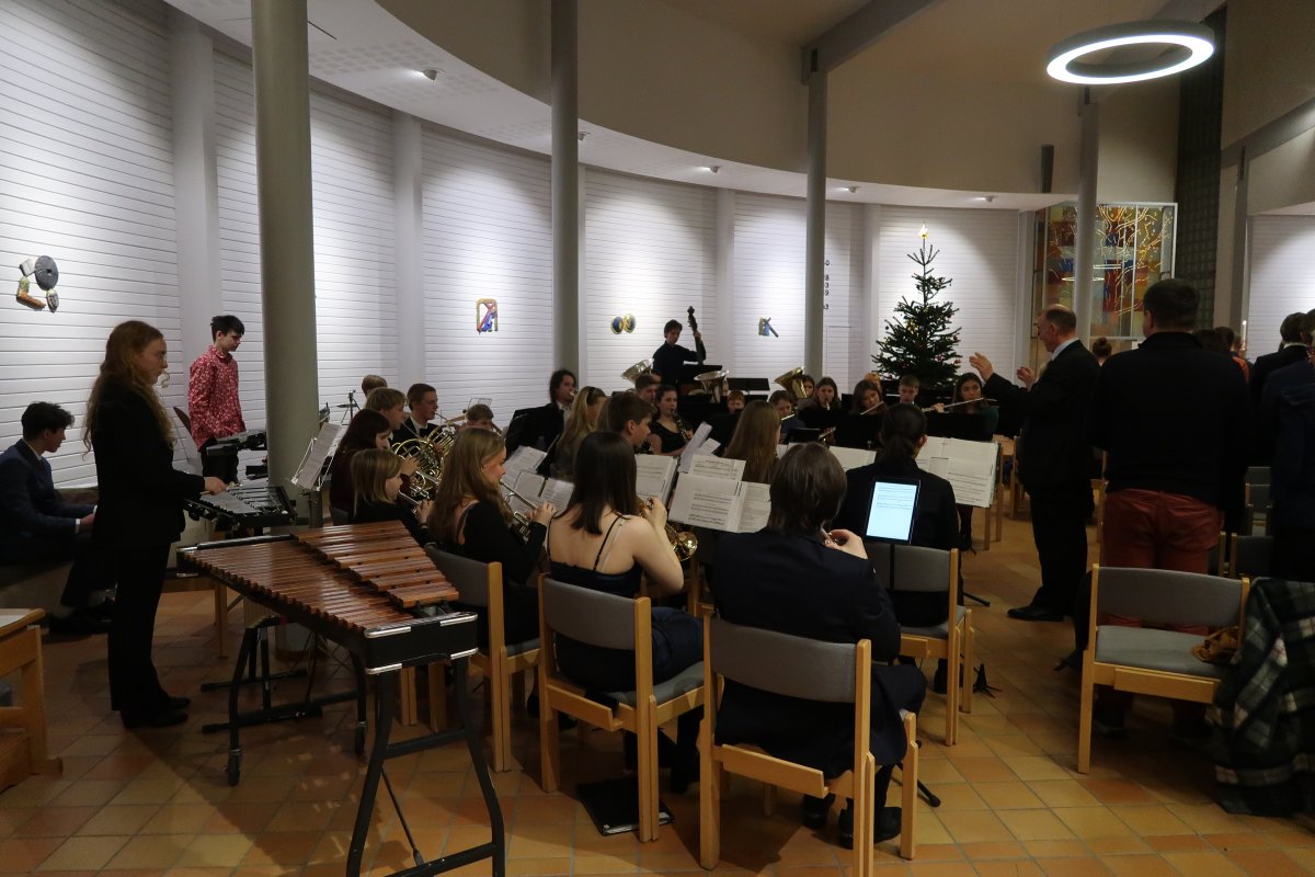 God Jul fra Saltvern Skolekorps